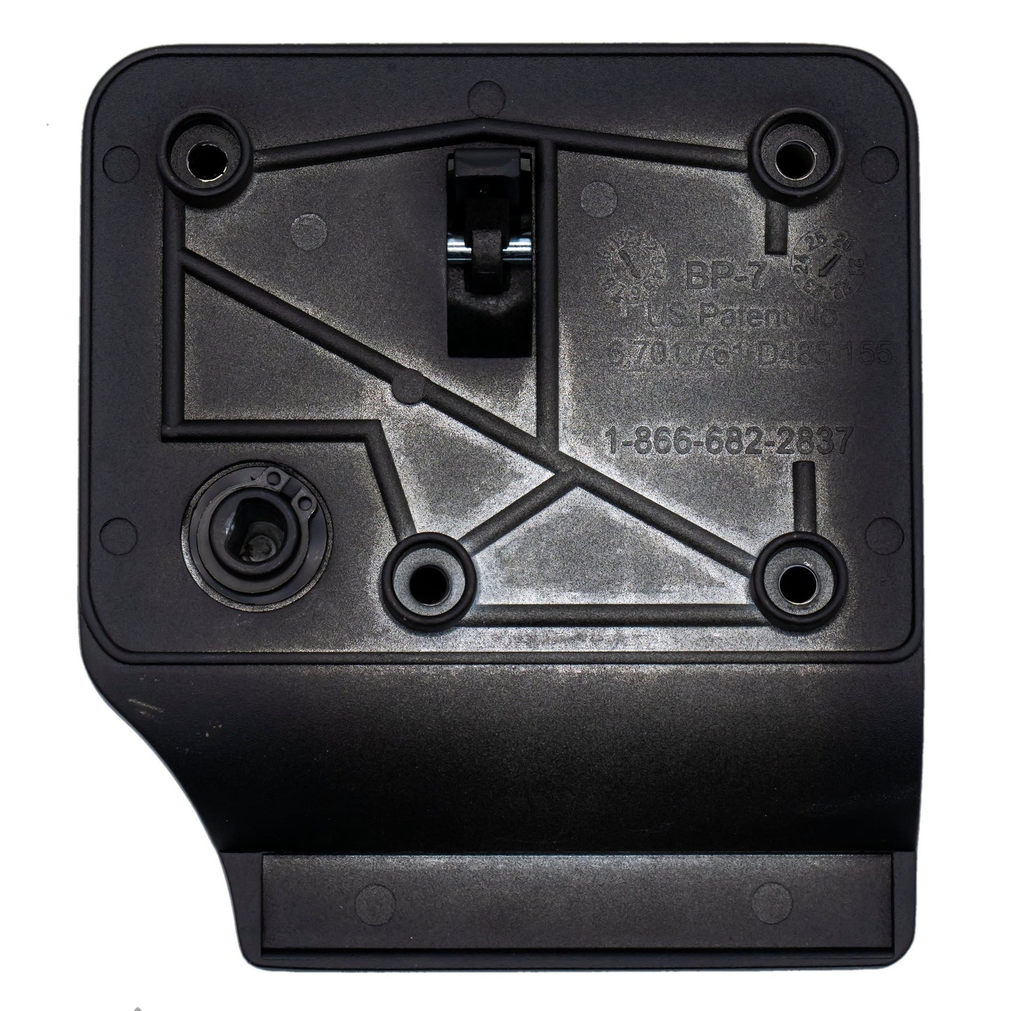 BP-7R Reverse Flush Mount Paddle Latch — Horse Trailer