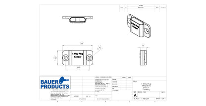 4-Way Plug Keeper