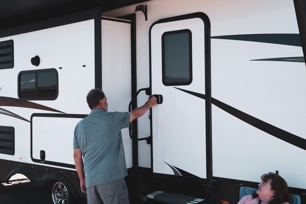 BP-26RV with inside egress | RV Entrance Door Handle | Bauer Products ...