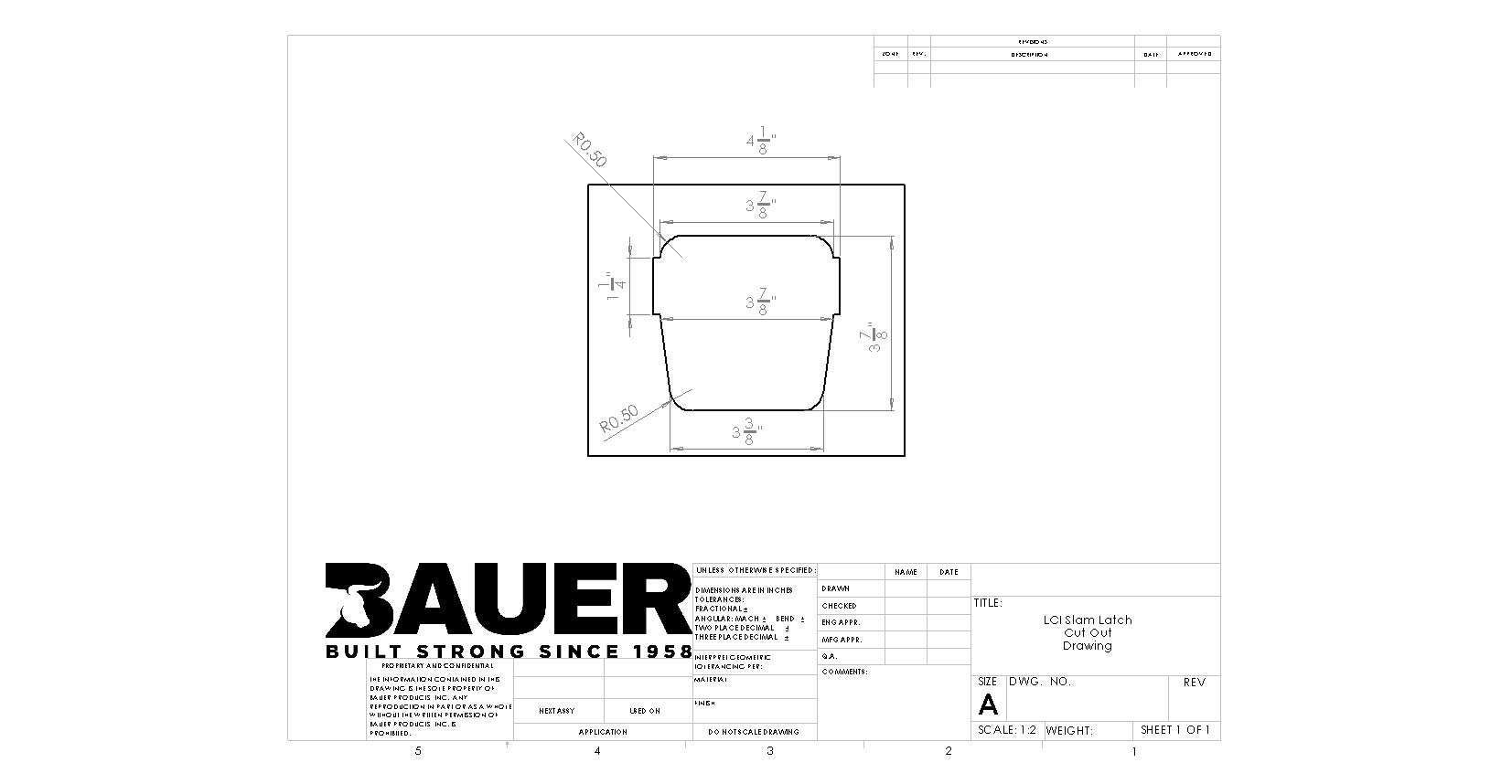BP-25E | RV Door Lock | Bauer Products – Bauer Products